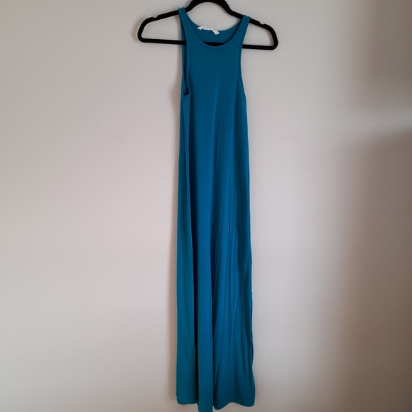 Bluenotes Dresses & Skirts - Bluenotes Teal Maxi Dress Size Small